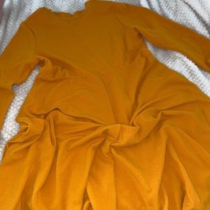 Mustard Dress